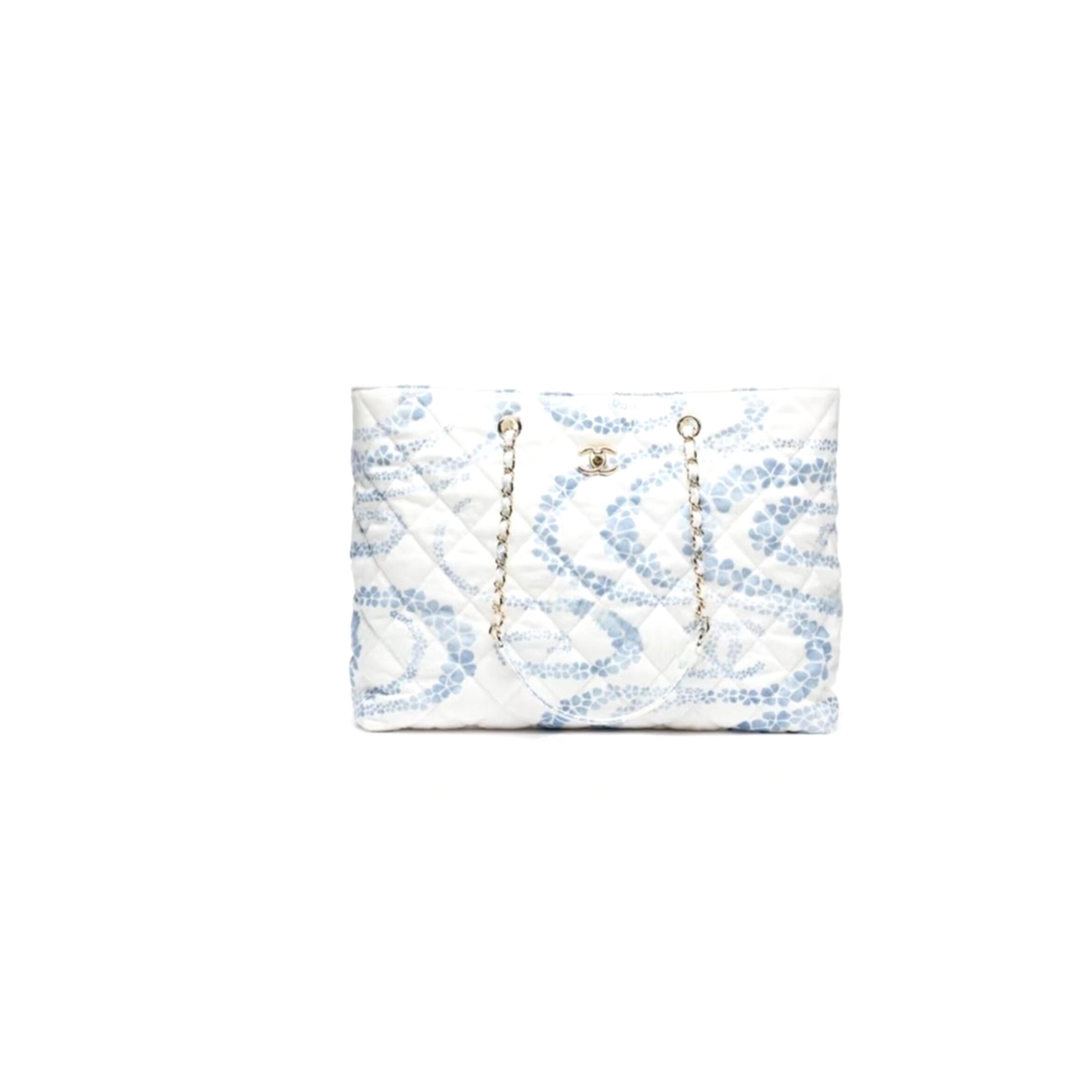 CHANEL MASTER SHOPPING BAG PRINTED DENIM AS5429 (37*28.5*13cm)